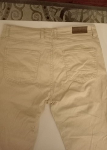 Bej Regular Fit Erkek Pantolon koton - Görsel 2