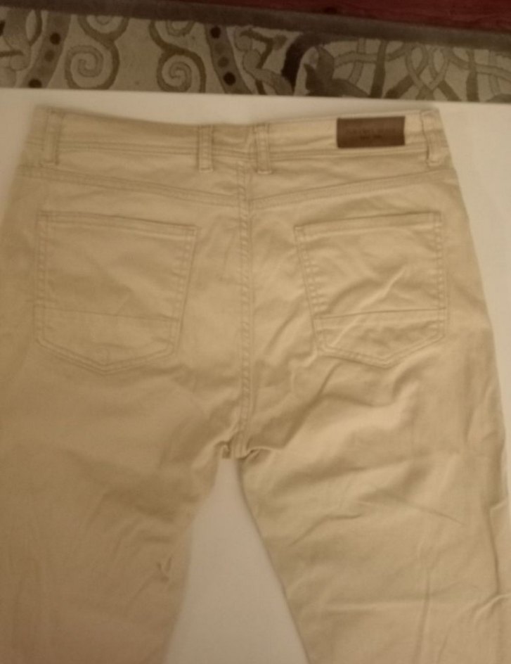 Bej Regular Fit Erkek Pantolon koton - Görsel 2