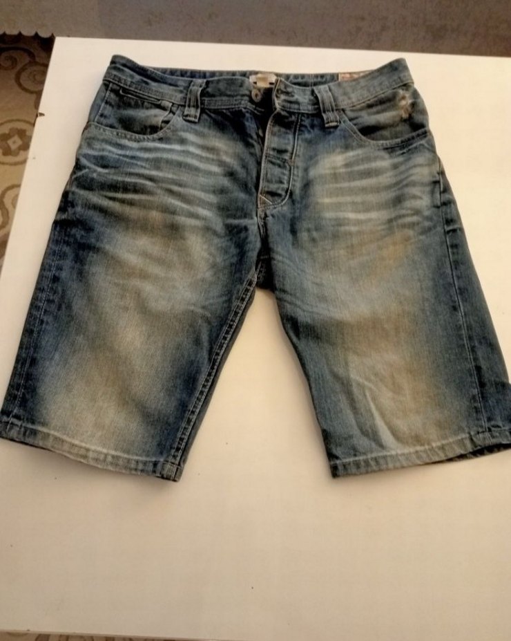 Bershka Gri Düğmeli Rahat Kesim Erkek Jean - Görsel 2