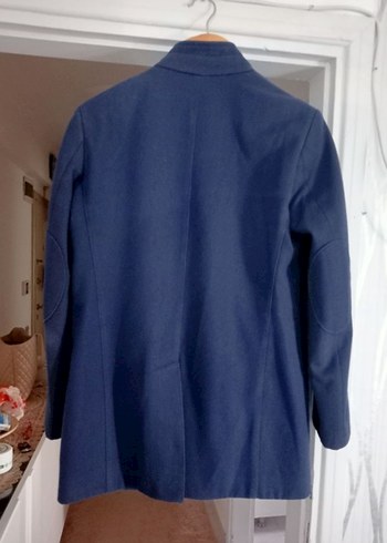 Düğmeli Midi Lacivert kaşe Kaban Toss marka karaca nın malıdır - Görsel 2