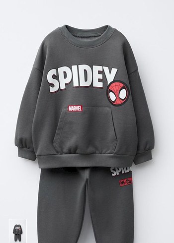 ZARA SIFIR ETİKETLİ KALIN SPİDERMAN SPİDERMAN TAKIM - Görsel 4