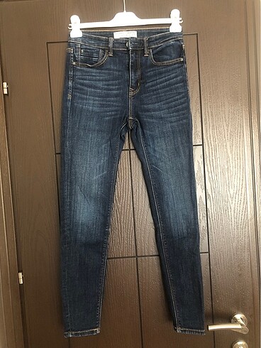 Stradivarius Stradivarius koyu jean