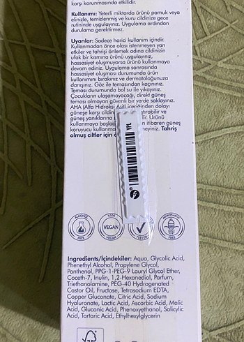 Diğer The Purest Solutions AHA+BHA Soyucu Toner