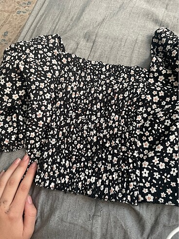 Yazlık karpuz kol crop - Görsel 5