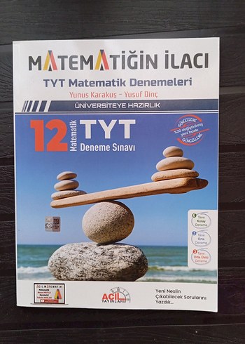 Matematiğin İlacı 12 TYT Matematik Denemeleri