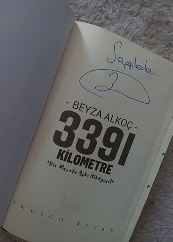  3391 Kilometre - Bir Mesafe Aşk Hikayesi(İMZALI)