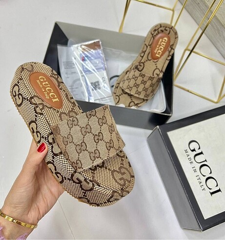 Gucci Hasır Terlik ????