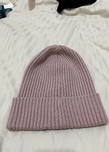 Kadın Yün Örgü Beanie Şapka - Görsel 2