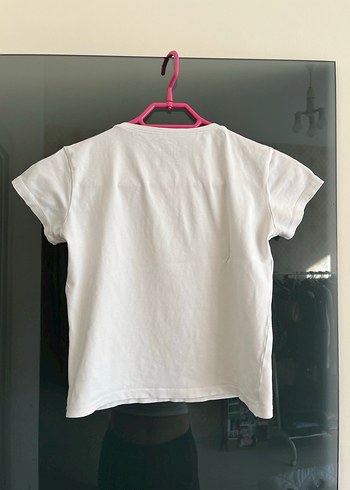 Beyaz  Basic Tişört - Görsel 3