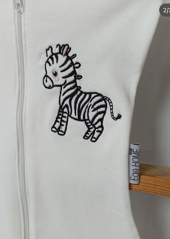 2 adet bebek fermuarlı kundak - Görsel 2