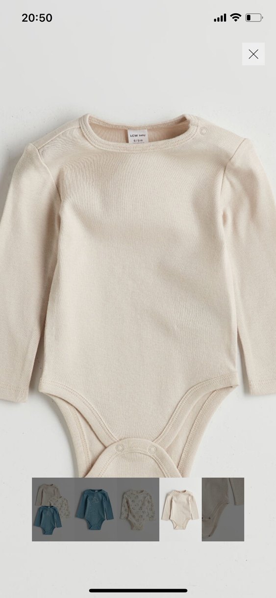 Mavi Baskılı Uzun Kollu 3 lü  Erkek Bebek Body - Görsel 4