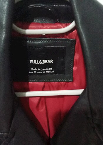 Kadın Siyah Deri Biker Ceket - Görsel 5