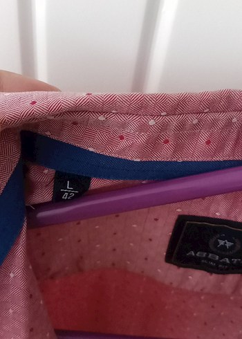 Düğmeli Pembe Erkek Gömlek - Görsel 2