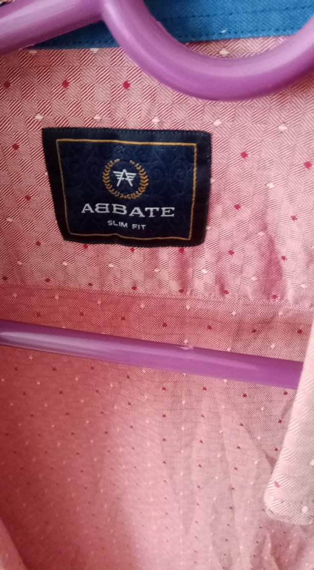 Düğmeli Pembe Erkek Gömlek - Görsel 3