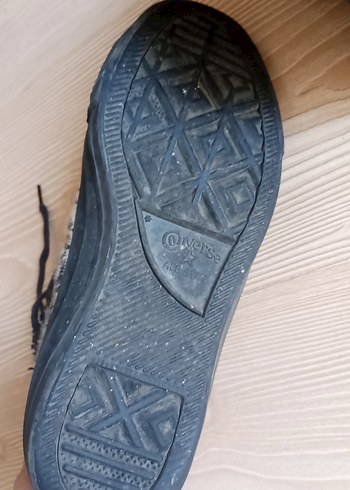 Converse Kadın Gri Yılan Desenli Kürklü Sneaker - Görsel 4