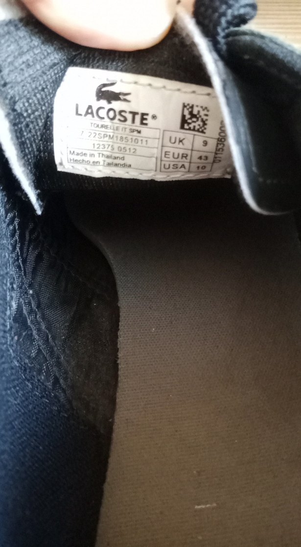 Siyah Erkek Ayakkabı Bağcıkları 43 numara - Görsel 3