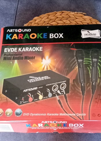 ArtSound Karaoke Box Mini Ses Mikseri