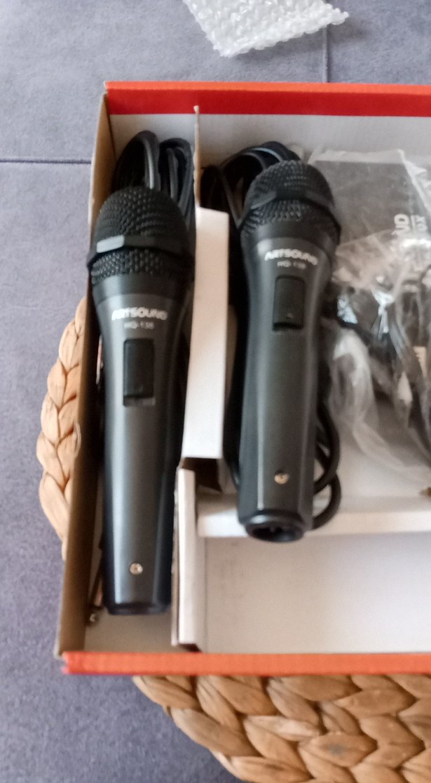 ArtSound Karaoke Box Mini Ses Mikseri - Görsel 3