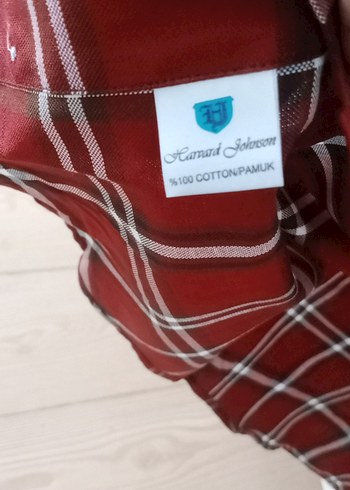 Bordo Kareli Uzun Kollu Erkek Gömlek - Görsel 3