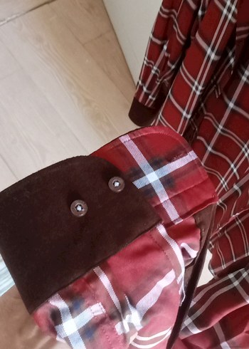 Bordo Kareli Uzun Kollu Erkek Gömlek - Görsel 8