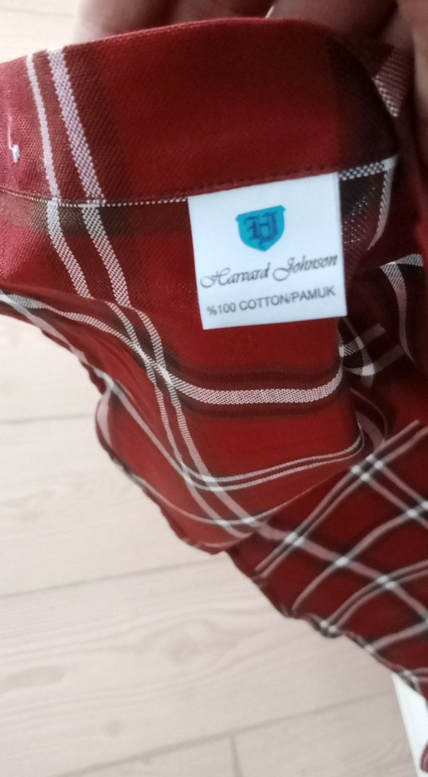 Bordo Kareli Uzun Kollu Erkek Gömlek - Görsel 3