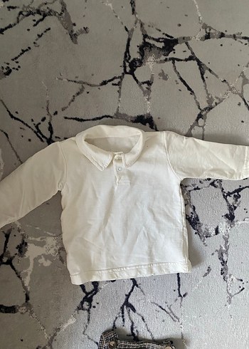 Uzun Kollu Kahverengi Örme Erkek Bebek Tulum - Görsel 4