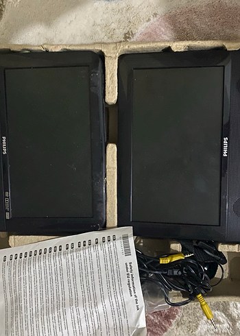 Philips Taşınabilir Çift Ekranlı DVD Monitör tablet - Görsel 4