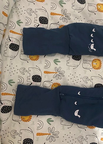 Fermuarlı Uzun Kollu Bebek Tulum - Görsel 3