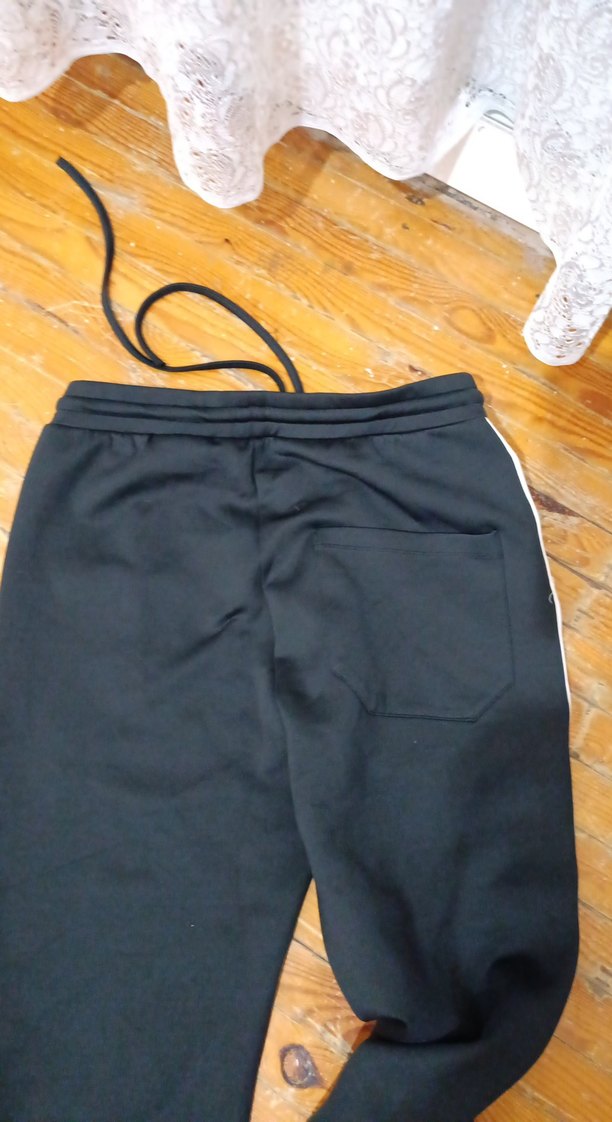 Bayan Siyah Regular Fit Spor Eşofman Altı - Görsel 2