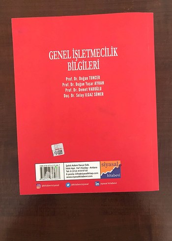 Genel İşletmecilik Bilgileri - 12. Baskı - Görsel 2