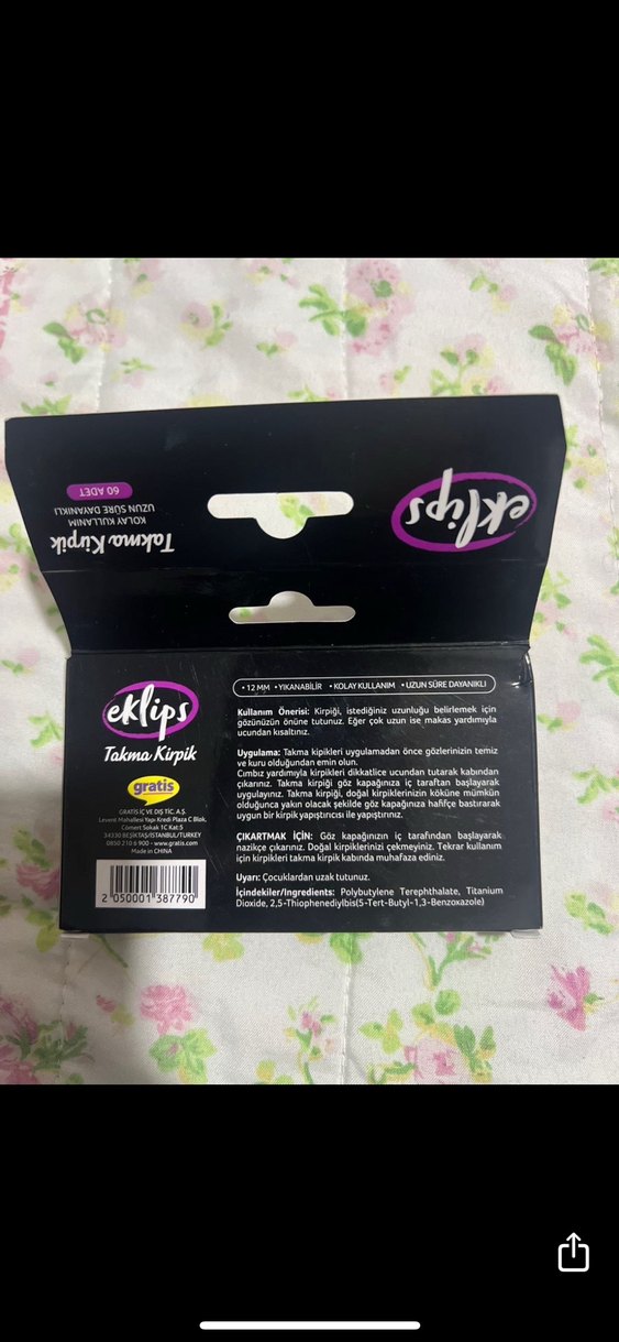 Hafif Takma Kirpik Seti - Görsel 2