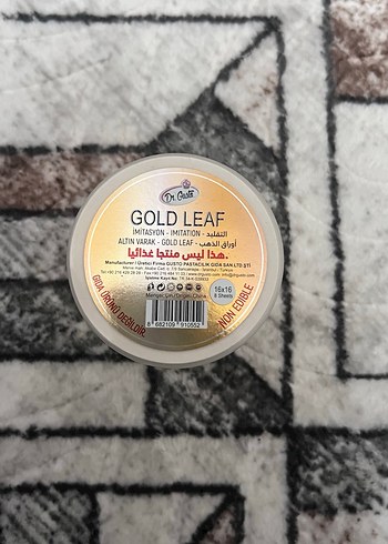 İmitasyon altın yaprak - Görsel 2