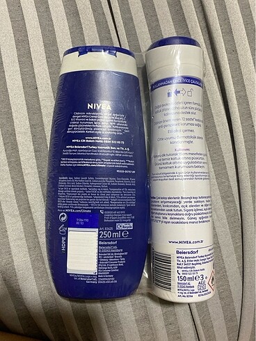  Beden Renk Duş jeli ve deodorant