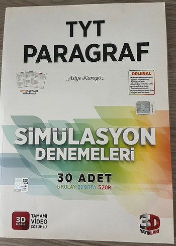 3D PARAGRAF DENEMELERİ