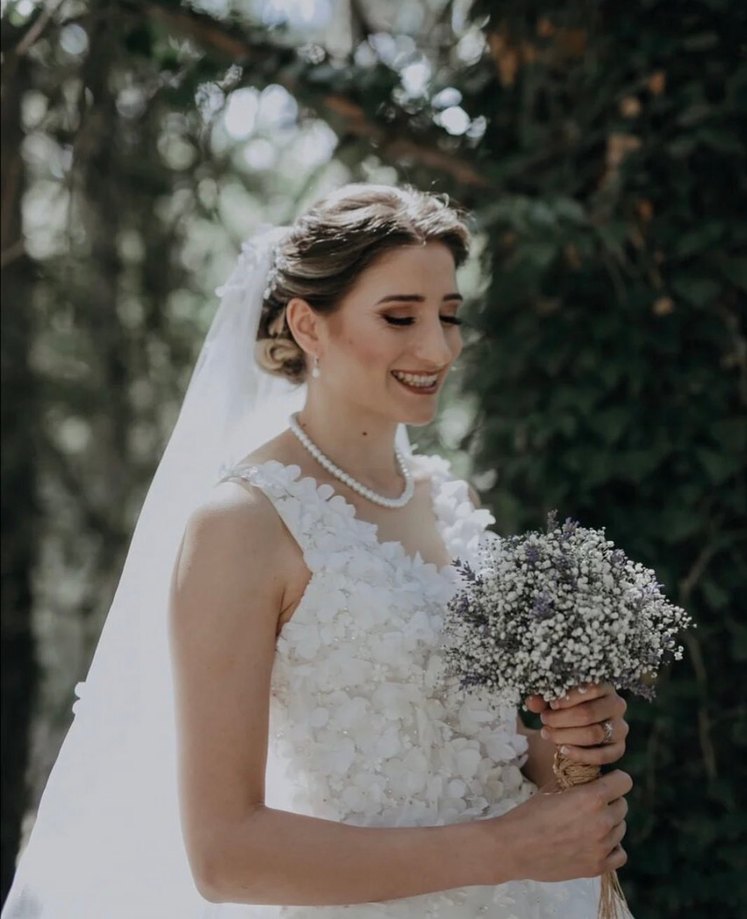 Modern Klasik A Kesim Beyaz Gelinlik - Görsel 2