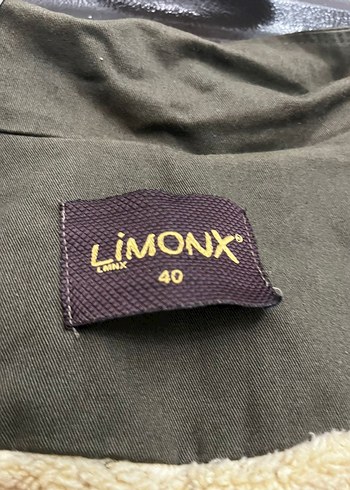 Düğmeli, Kapüşonlu Haki Kadın Ceket - Görsel 4