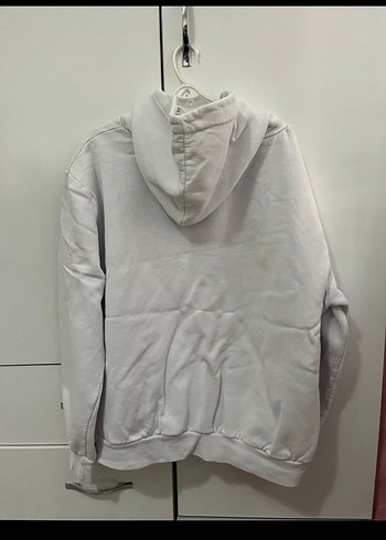 Champion Beyaz Kapüşonlu Sweatshirt - Görsel 4