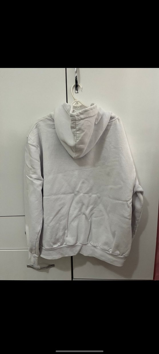 Champion Beyaz Kapüşonlu Sweatshirt - Görsel 4