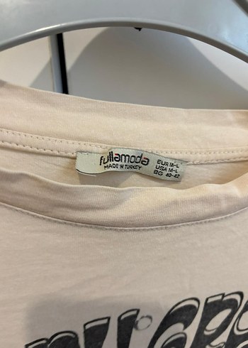 Bej Baskılı Bohem Kadın Tişört - Görsel 5