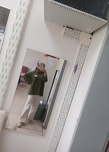 modaaksa yeşil kazak - Görsel 3