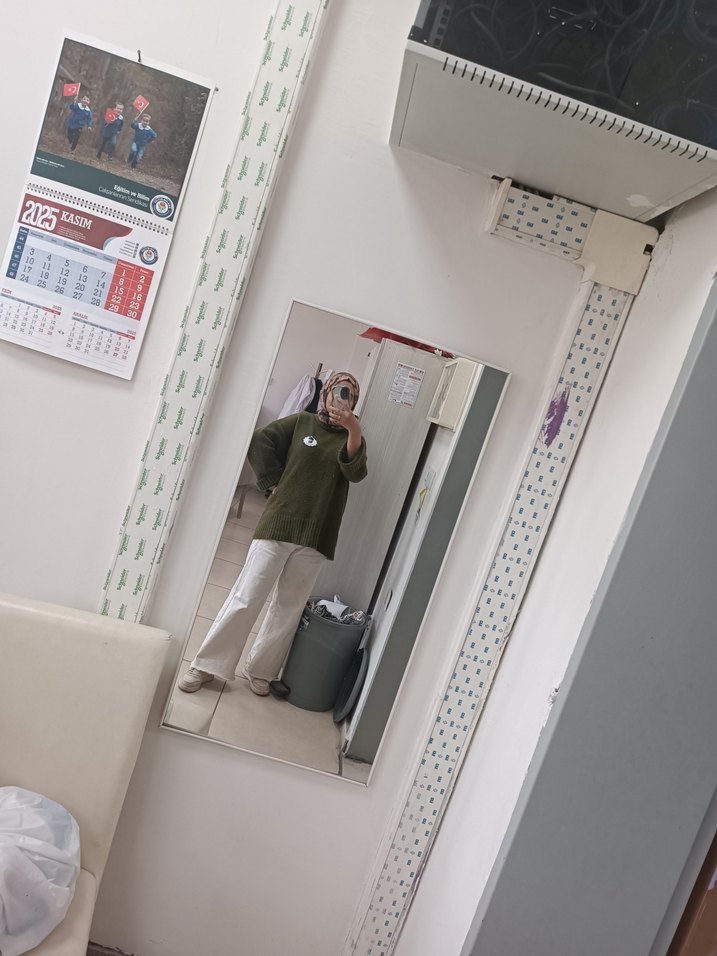 modaaksa yeşil kazak - Görsel 2