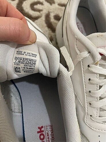 37,5 Beden beyaz Renk Reebok ayakkabı