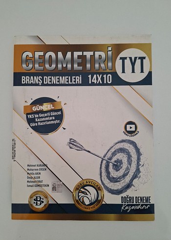 TYT-AYT Geometri Branş Denemeleri Kitabı