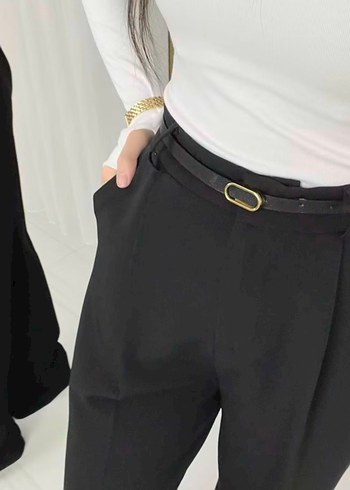 Kadın Kumaş Pantolon - Görsel 4