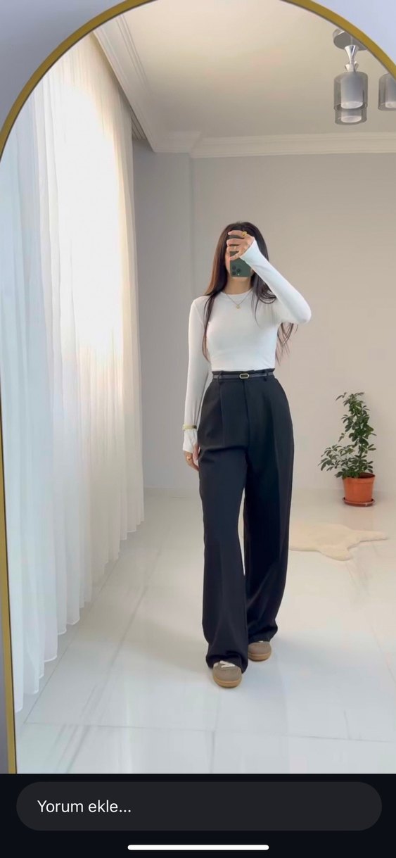 Kadın Kumaş Pantolon - Görsel 2