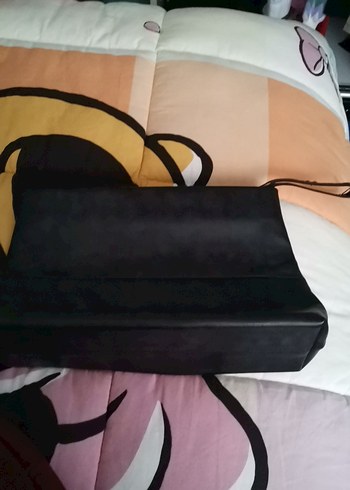 Diğer Siyah Kadın Fermuarlı Clutch Çanta