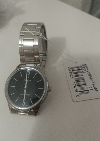 Casio Erkek Gri Minimalist Saat