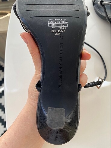 37 Beden Pull & Bear Topuklu Sandalet