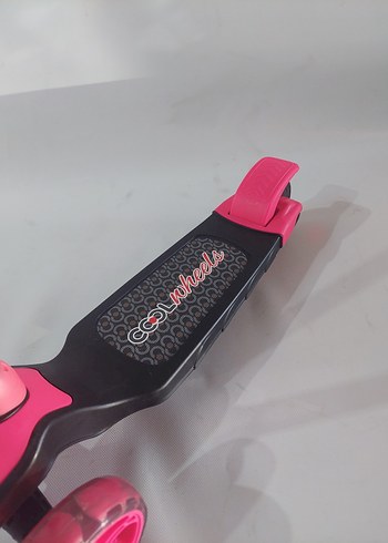 Beden pembe Renk cool wheels twist Pembe Renkli Çocuk Scooter'ı