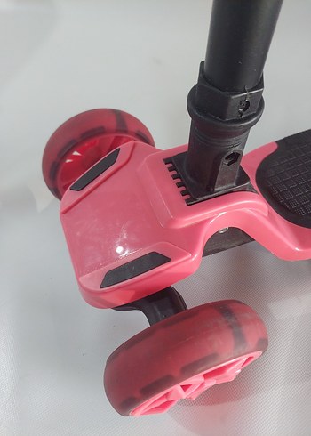  Beden pembe Renk Hello kitty Renkli Pembe Çocuk Scooter'ı